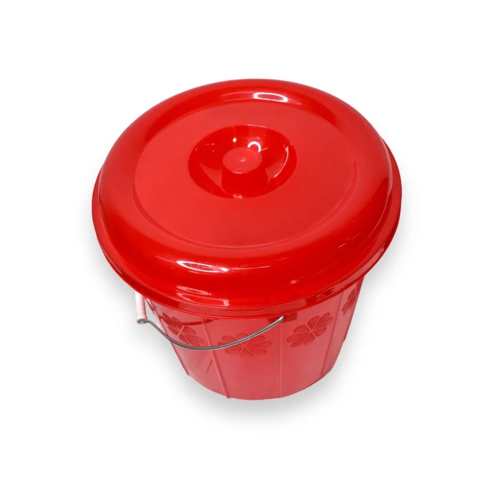 Cubeta de Plástico con Tapa Wilson 16-13