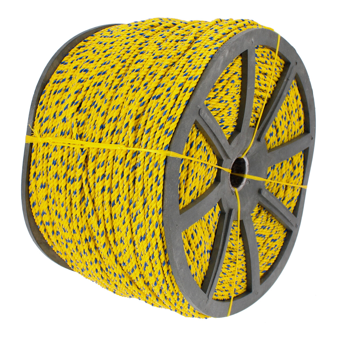 Lazo de polipropileno amarillo 6 mm x 22 Kg 9568 Adir