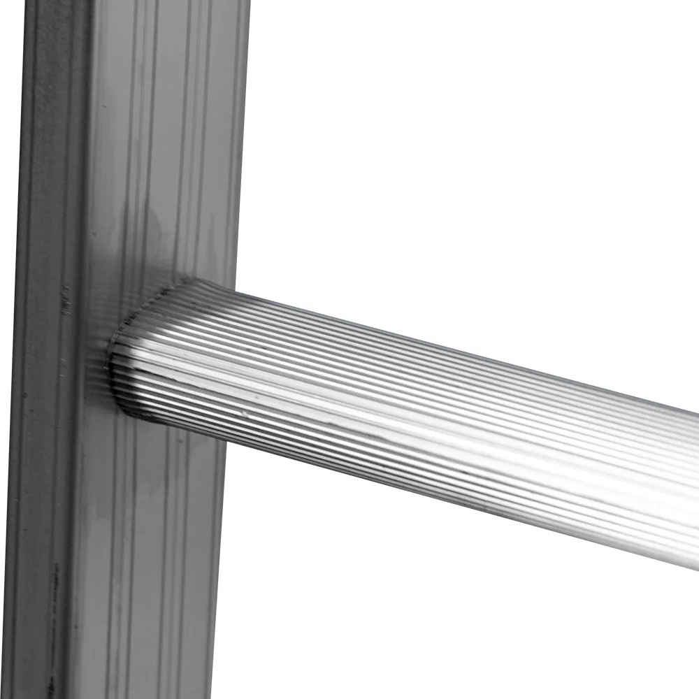Escalera Recta de Aluminio Tubular Akron 12 Escalones 77-17