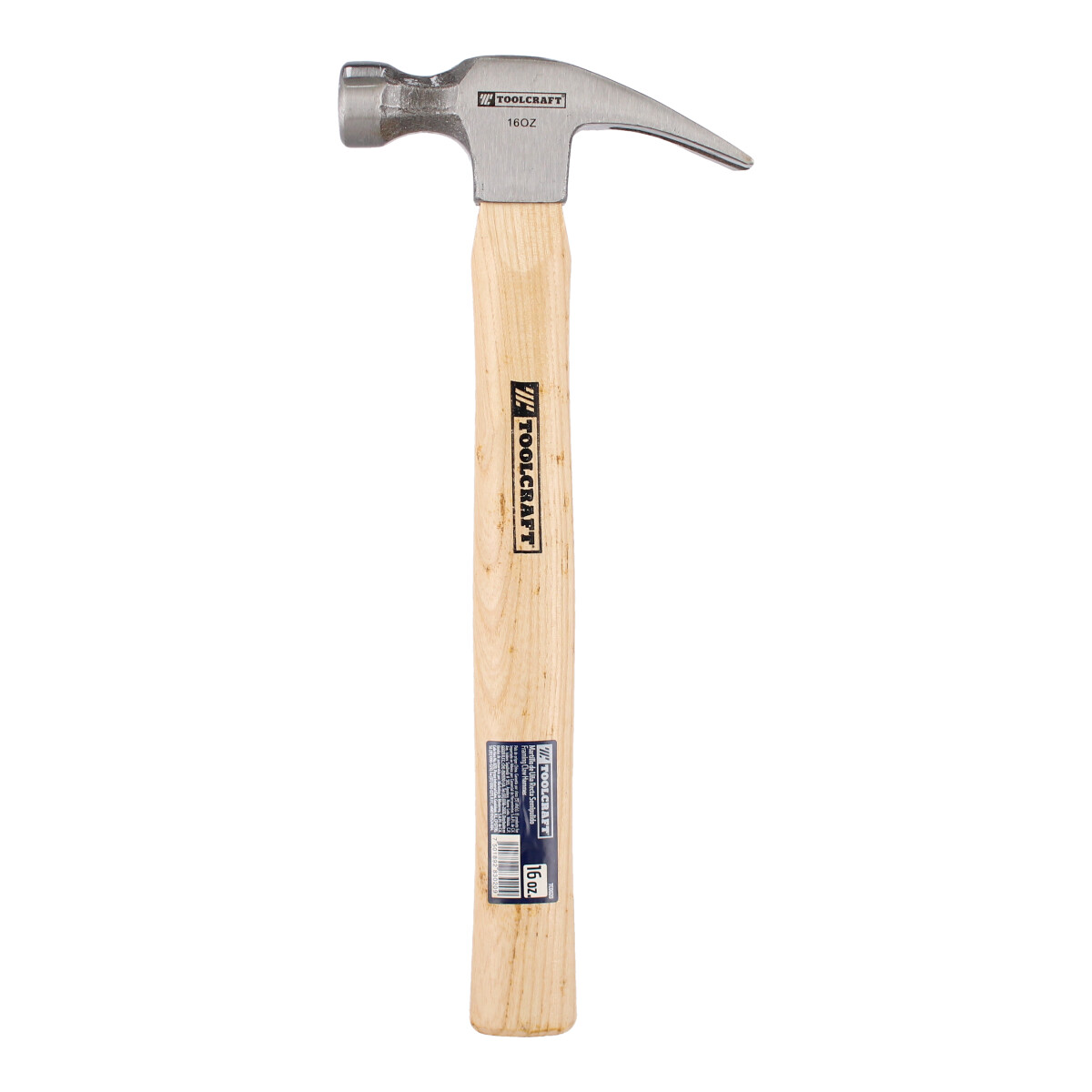 Martillo de uña recta semipulido 16 OZ TC0020 Toolcraft