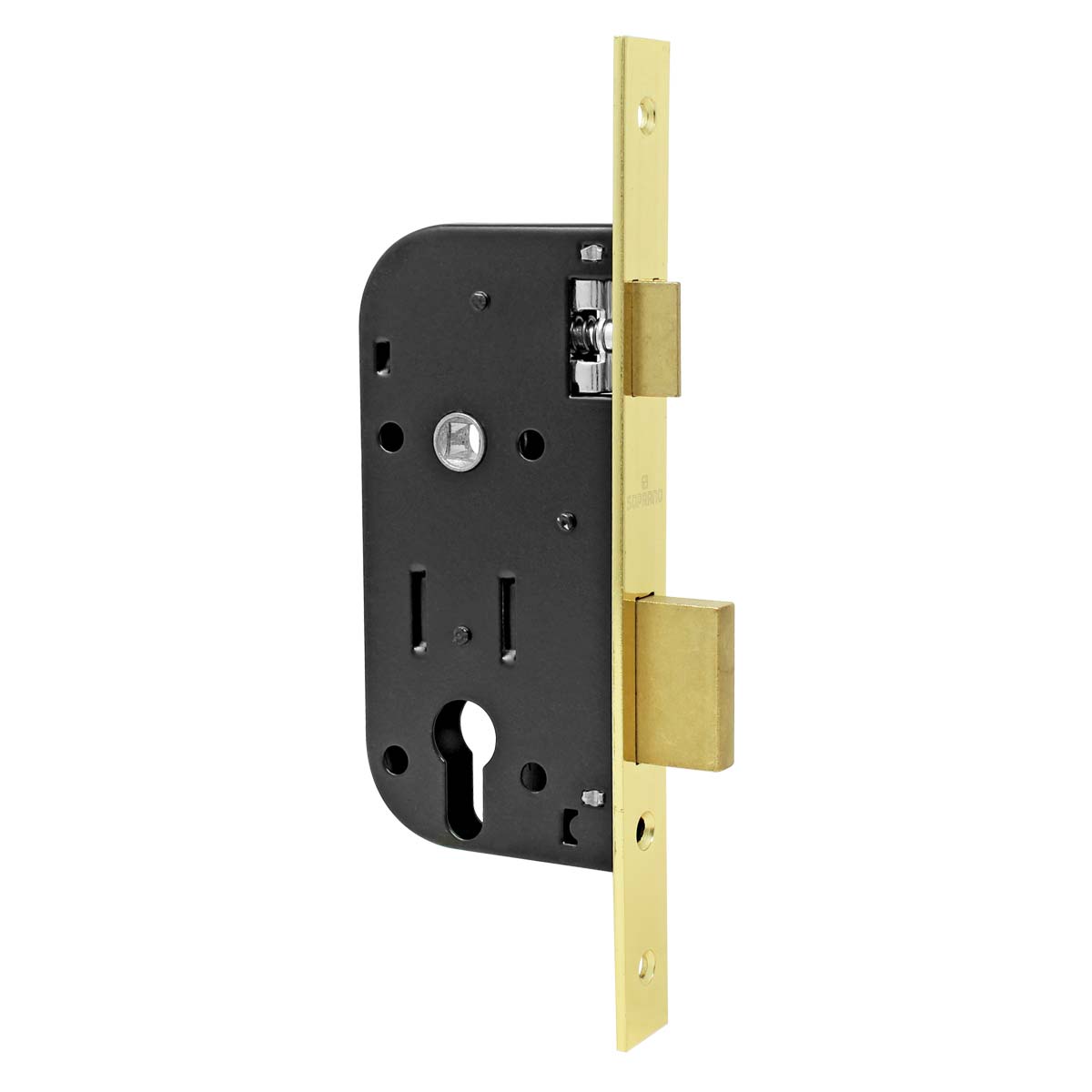 Mecanismo de embutir de barra latón brillante 9-0121-33 Soprano