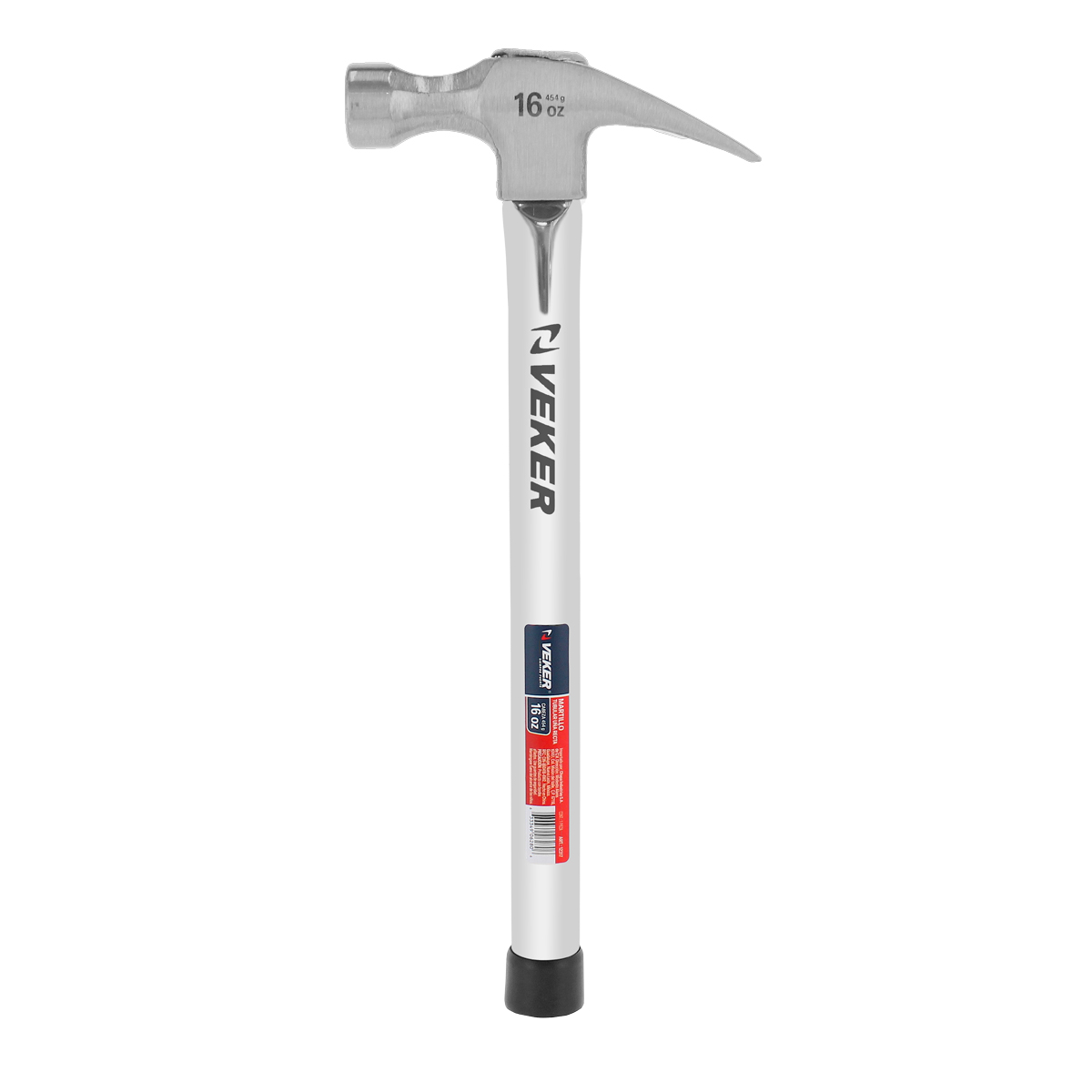 Martillo tubular uña recta 16 Oz 12317 Veker