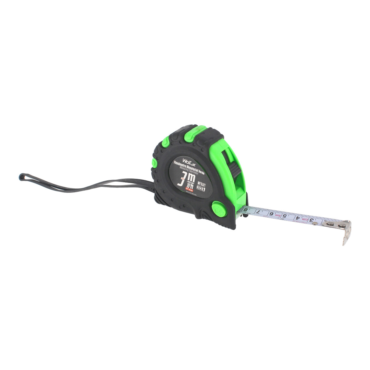 Flexómetro de 3 m WF9491 Wolfox
