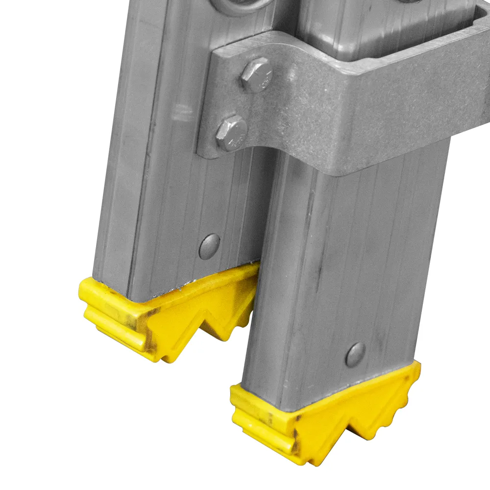 Escalera de Extensión de Aluminio Akron Tubular 20 Escalones 77-28