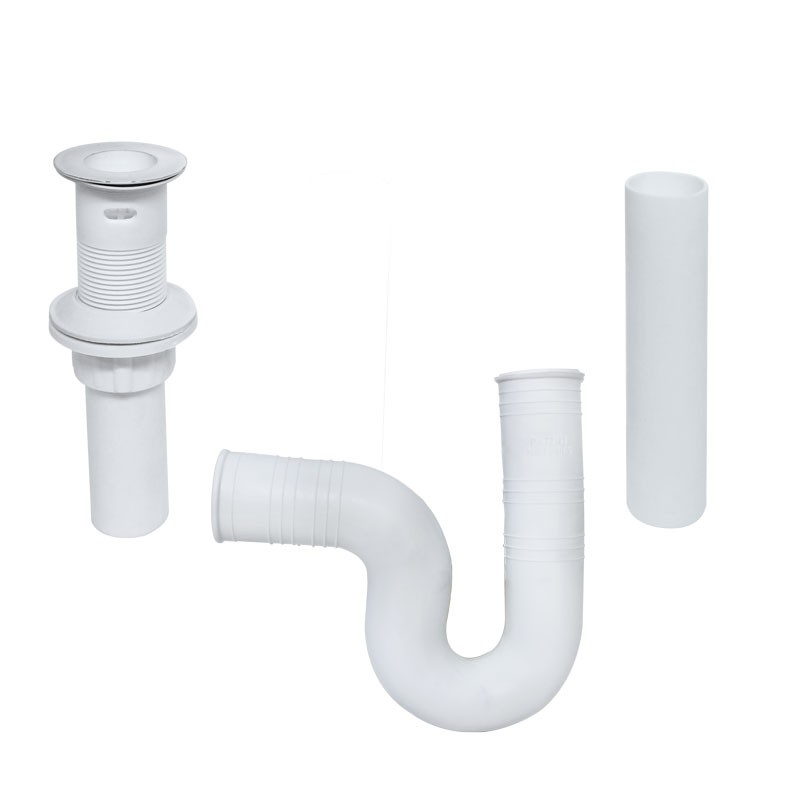 Cespol completo para lavabo blanco 001-25 Albatros
