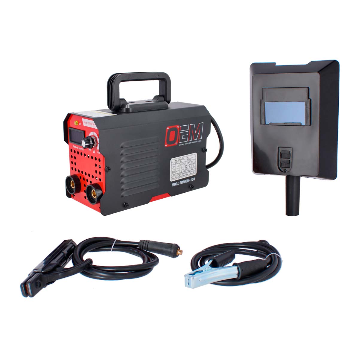 Mini soldadora inversor portátil 130 A SIMOEM-130 OEM
