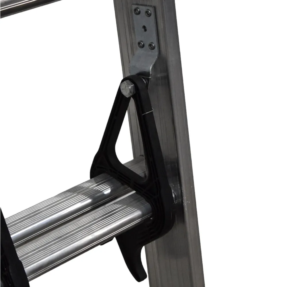 Escalera de Extensión de Aluminio Akron Tubular 20 Escalones 77-28