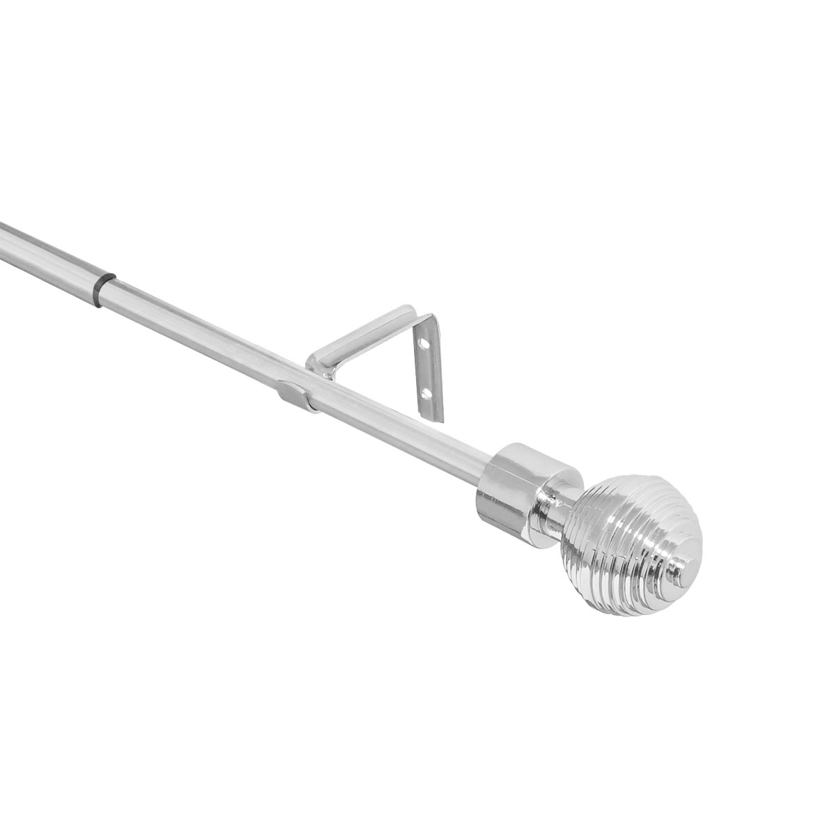 Cortinero ajustable mediano cromo Centro Novacort