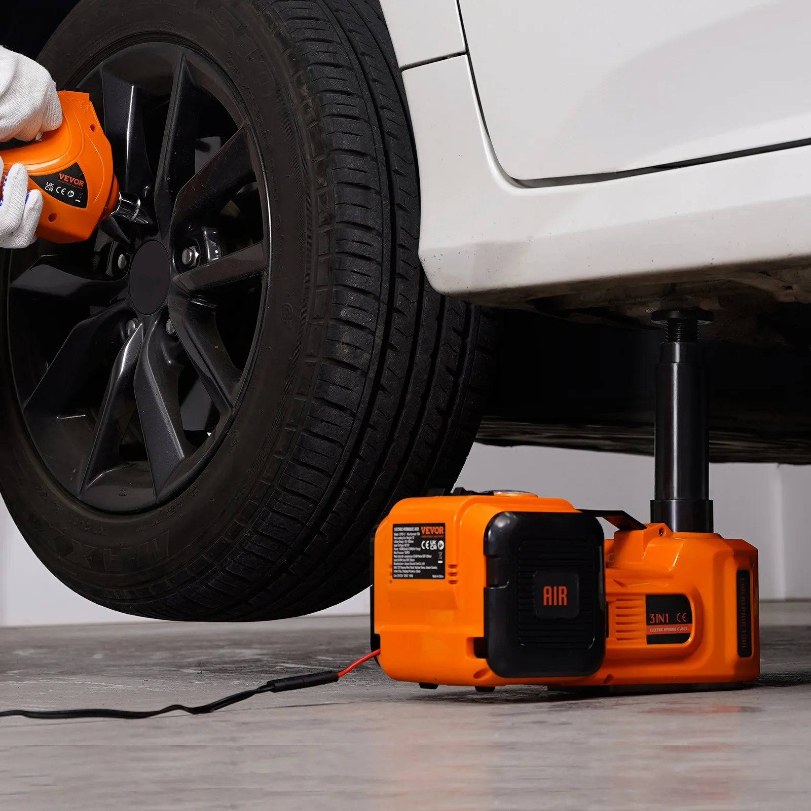 Gato electrico con Llave de Impacto Electrica Vevor ZSY01-2- 5t