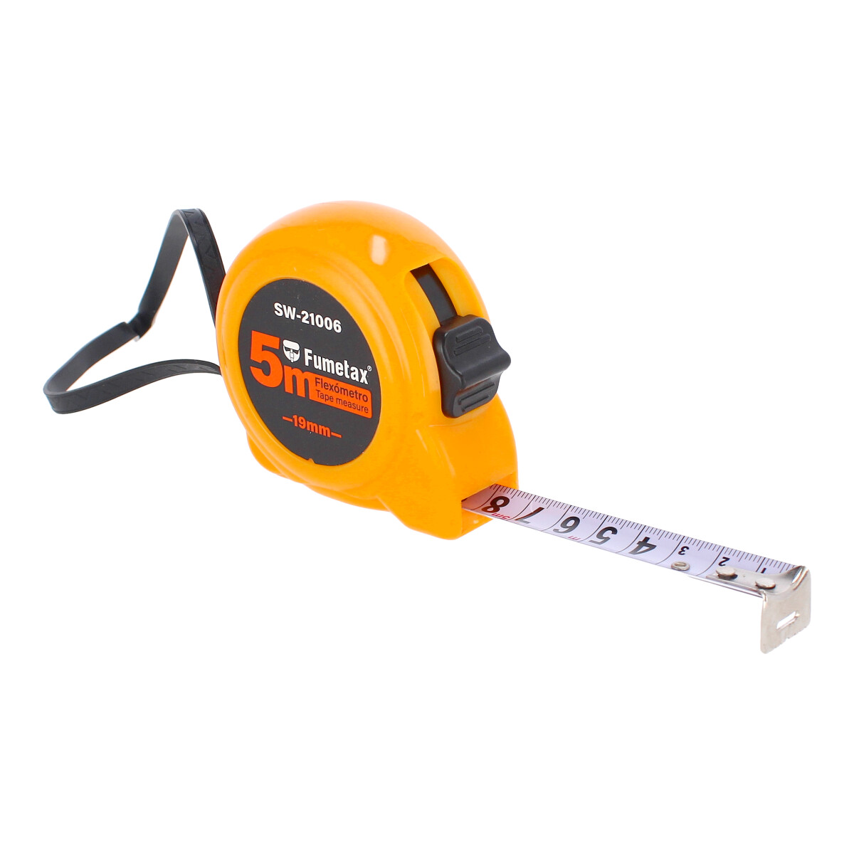 Flexómetro naranja 5 metros SW-21006 Fumetax