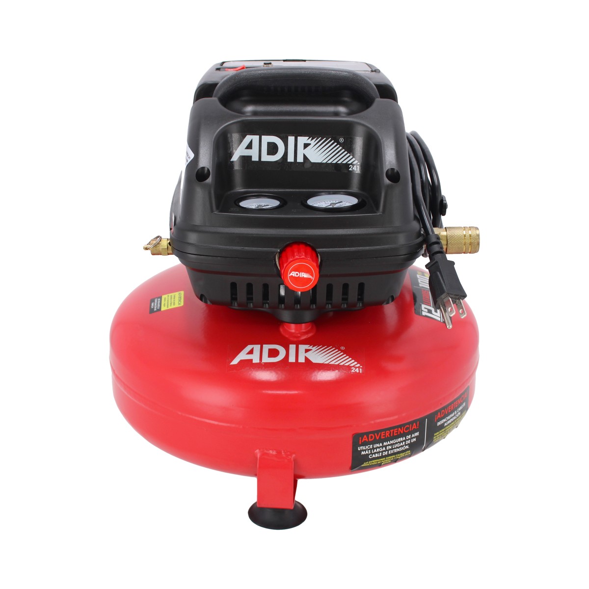 Compresor de aire tipo hamburguesa libre de aceite 12 litros 241 Adir