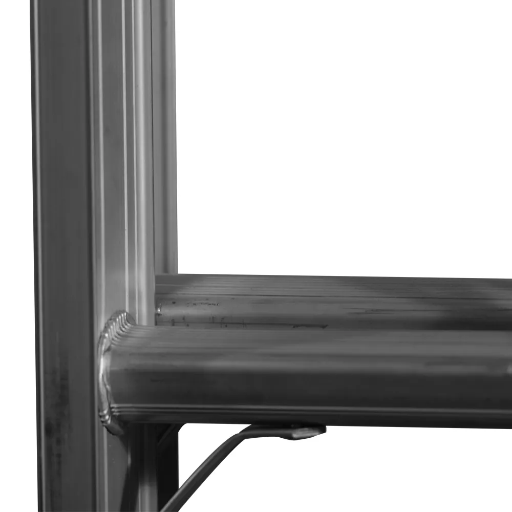 Escalera de Extensión de Aluminio Akron Tubular 20 Escalones 77-28